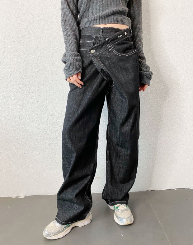 Light Weight Irregular Jeans #250317